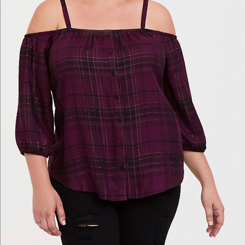 Torrid Off The Shoulder Top